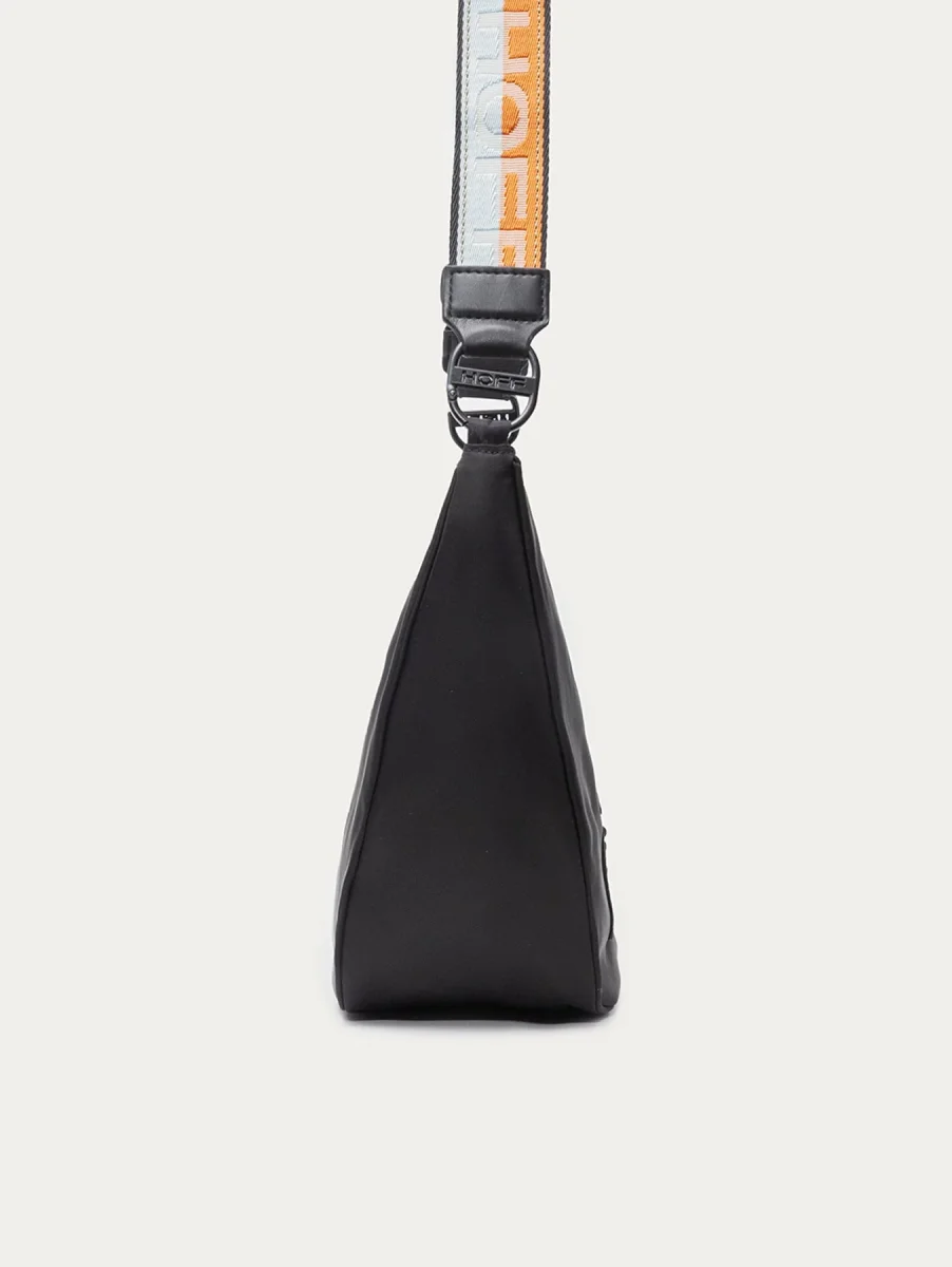 BOLSO HOBO NYLON LIBRARY NEGRO - Imagen 4