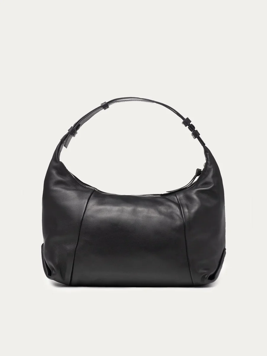 BOLSO HOBO PIEL MUSEUM NEGRO - Imagen 3