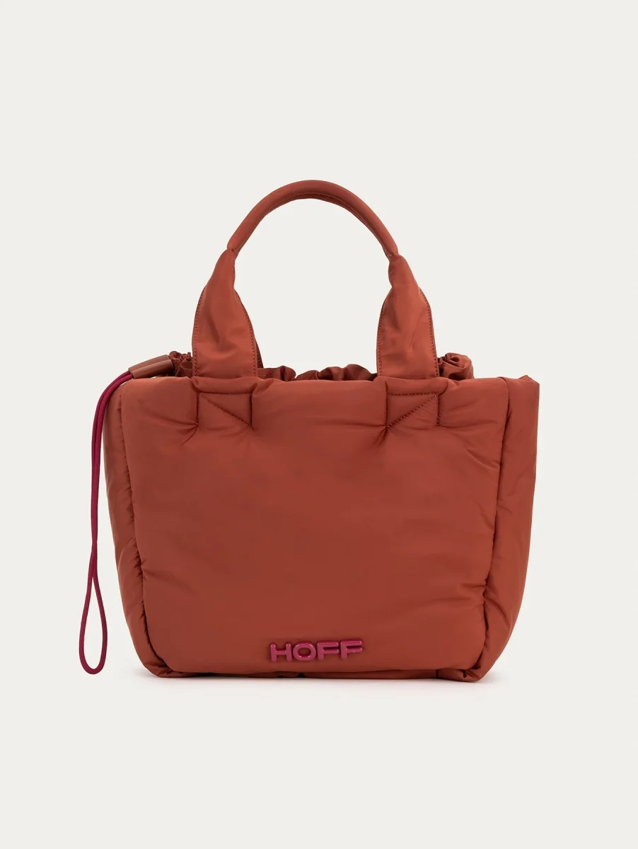 SHOPPER RAINIER NYLON TERRACOTA - Imagen 2