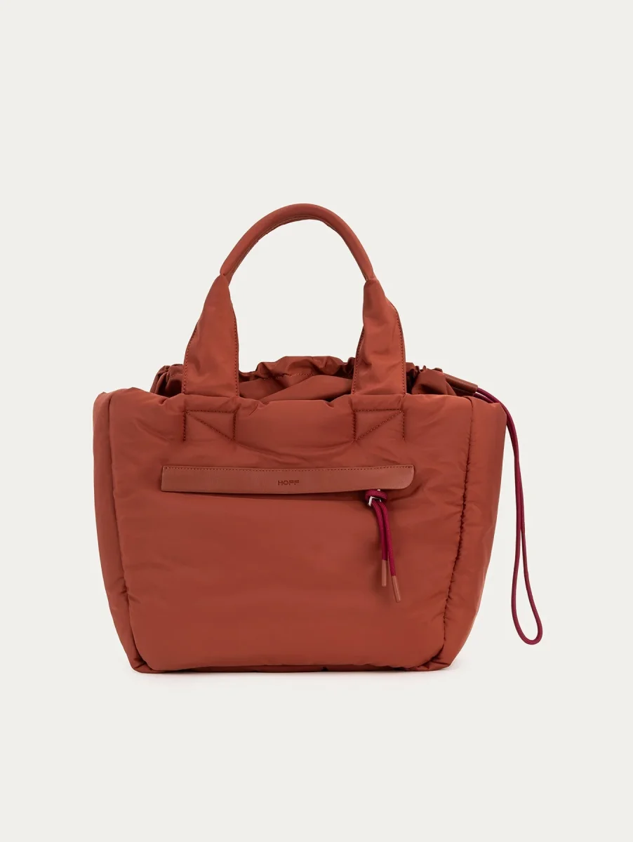 SHOPPER RAINIER NYLON TERRACOTA - Imagen 3