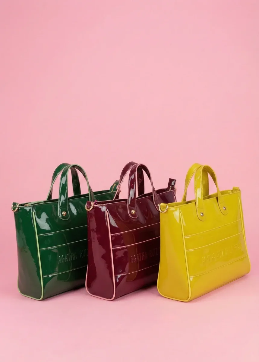 Bolso shopper charol vivos contraste AGATHA RUIZ DE LA PRADA - Imagen 5