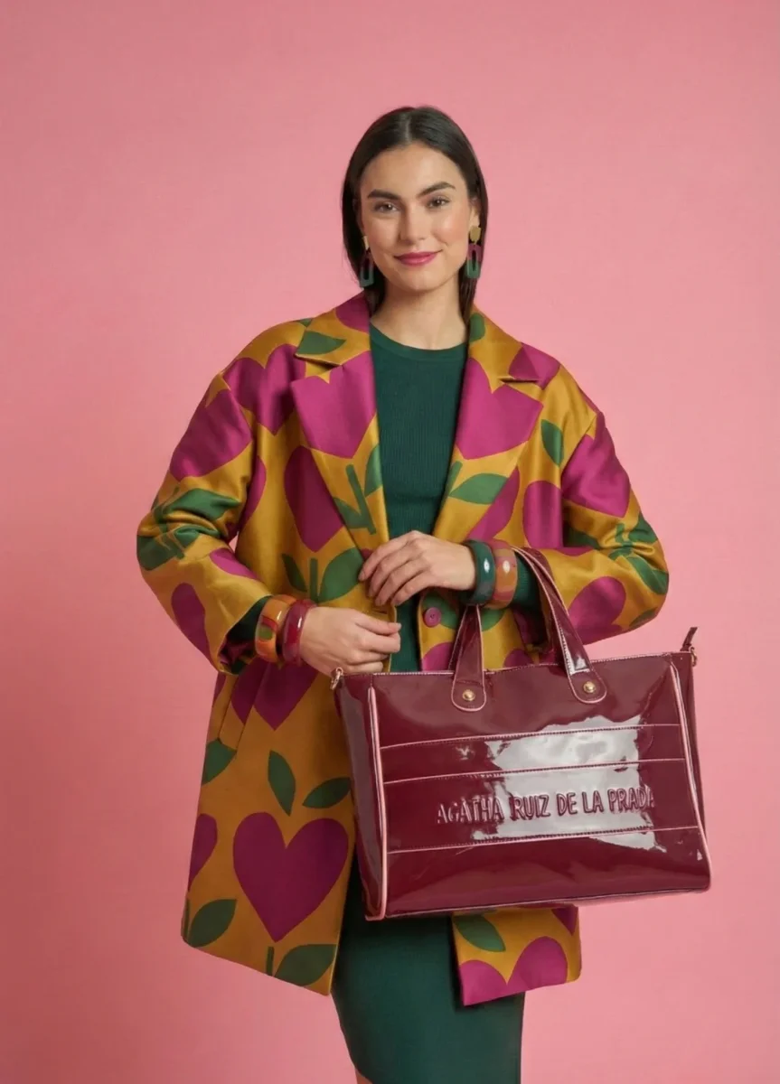 Bolso shopper charol vivos contraste AGATHA RUIZ DE LA PRADA - Imagen 3