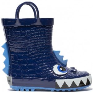 Botas de Agua Dinosaurios Azul
