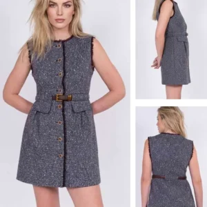 Vestido tweed Zoe