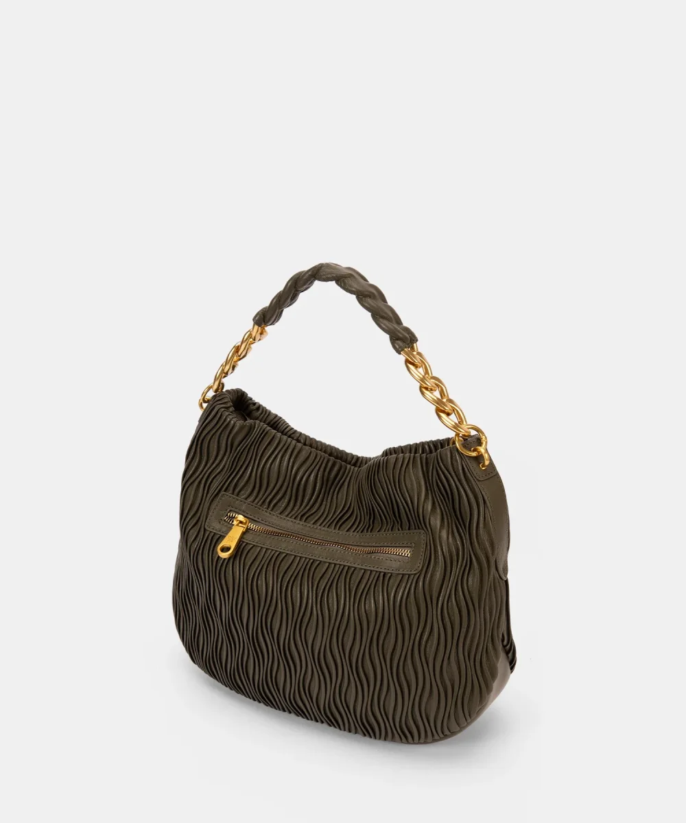 Bolso de Hombro Pepe Moll Amalia Verde - Imagen 4