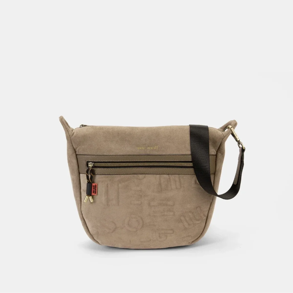 Bolso Bandolera Pepe Moll Cayetana Taupe - Imagen 2