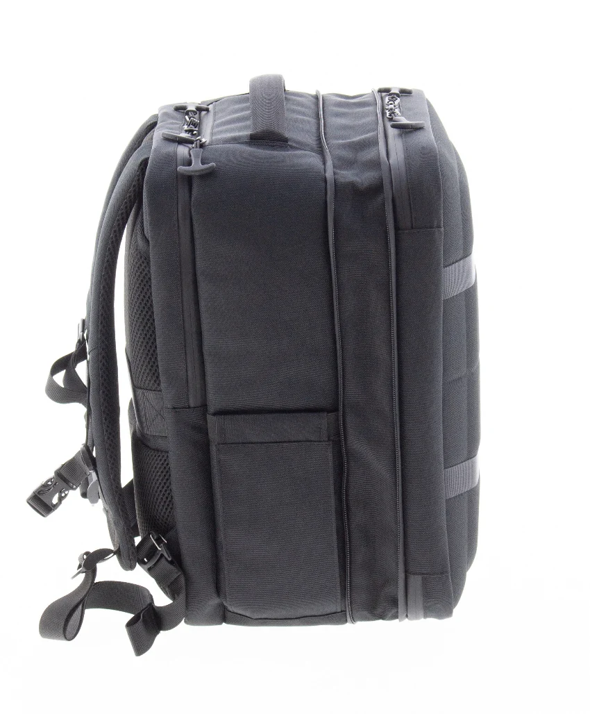 Mochila Extensible de viaje cabina Ryanair - Vueling - Vogart Defender (40 x 30 x 20/25 cm) - Imagen 6