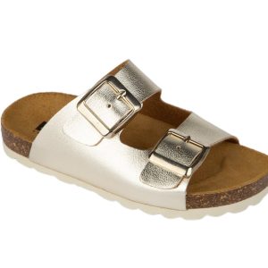 B&W Sandalias Platino