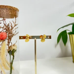 Pendientes Flor Trebol
