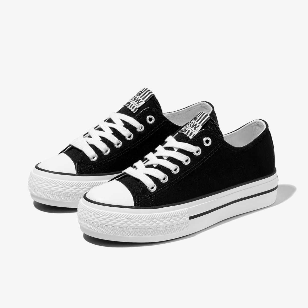 Zapatillas Basic Lona Negro - Imagen 4