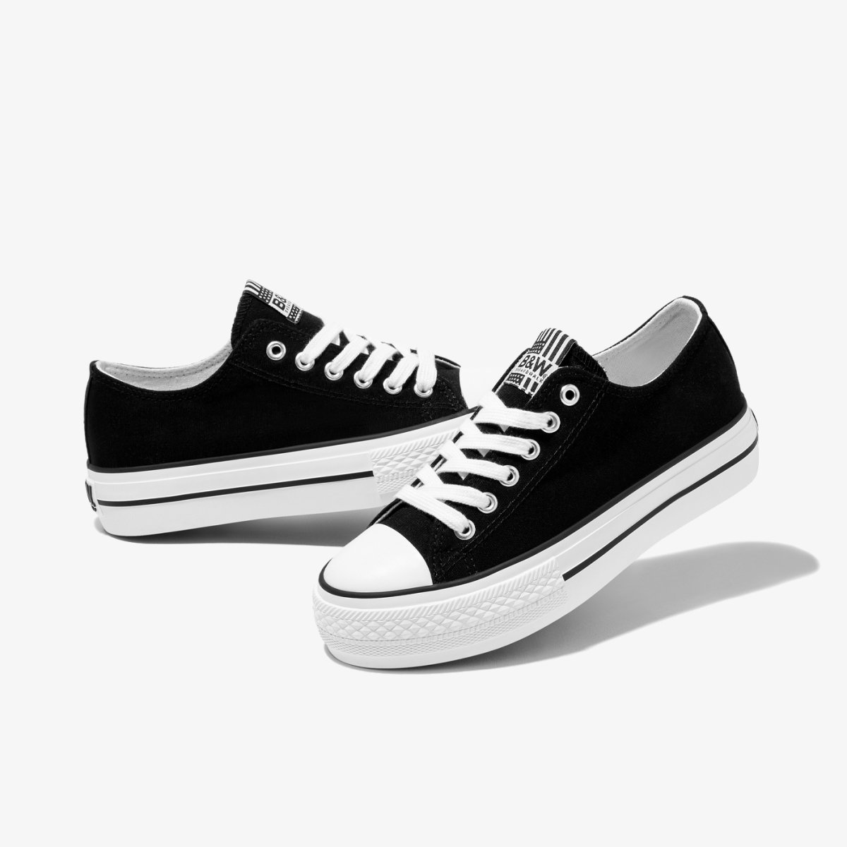Zapatillas Basic Lona Negro - Imagen 5