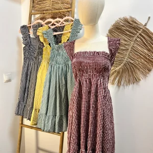 Vestido corto vichi
