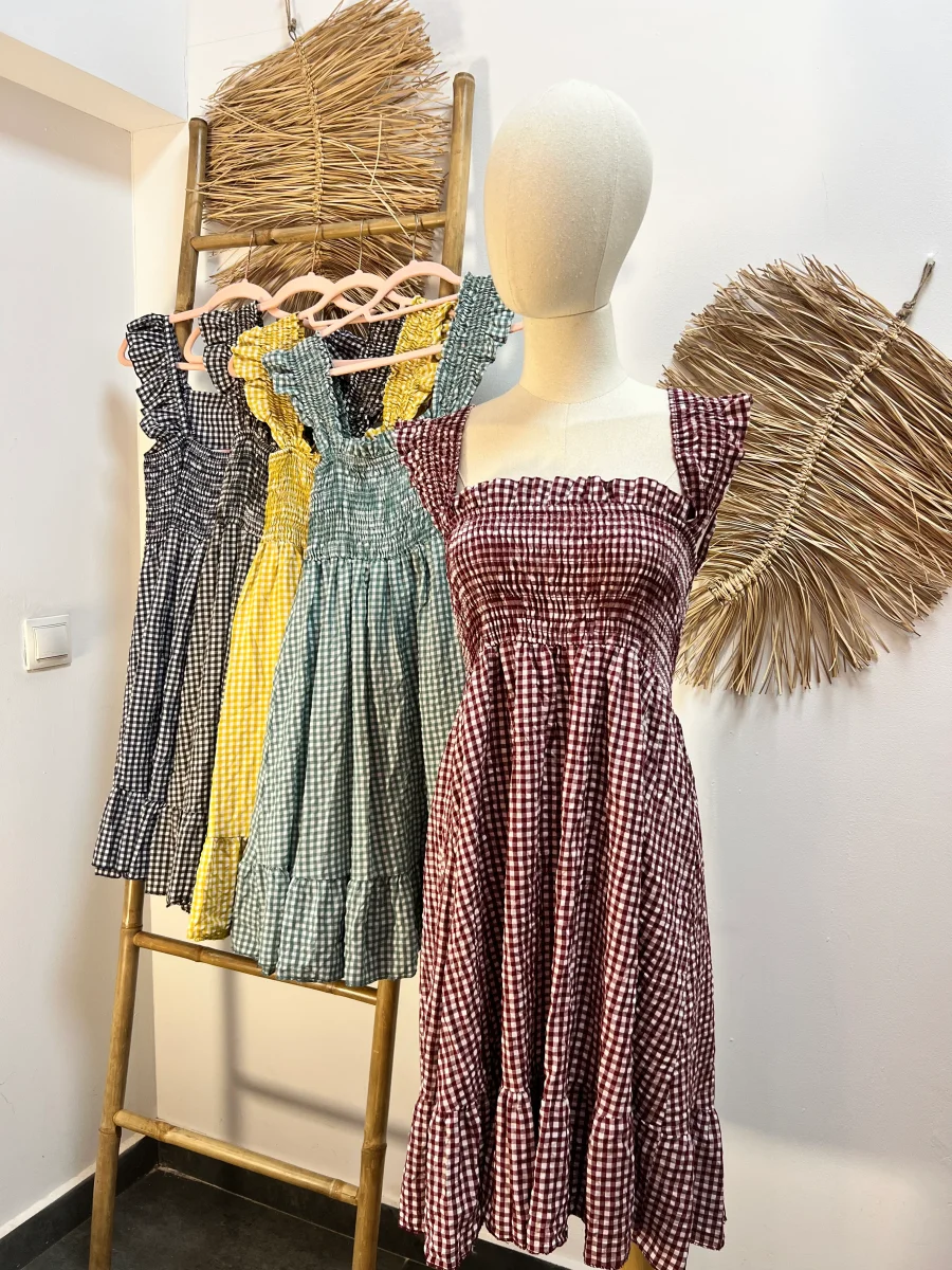 Vestido corto vichi - Imagen 2