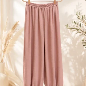 PANTALON BOMBACHO TEJIDO NATURAL