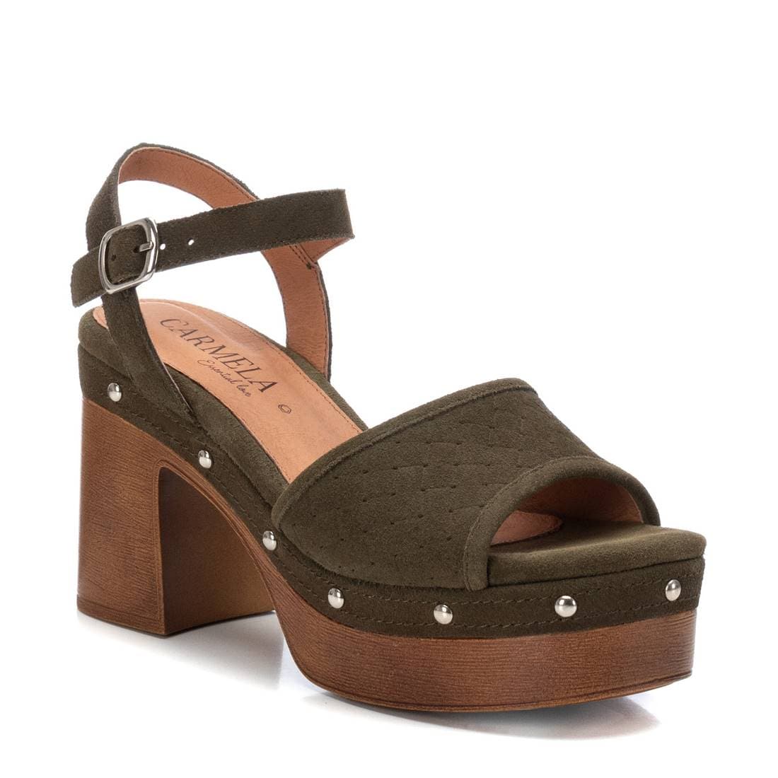 Sandalia Kaki Carmela 16062301 - Imagen 3