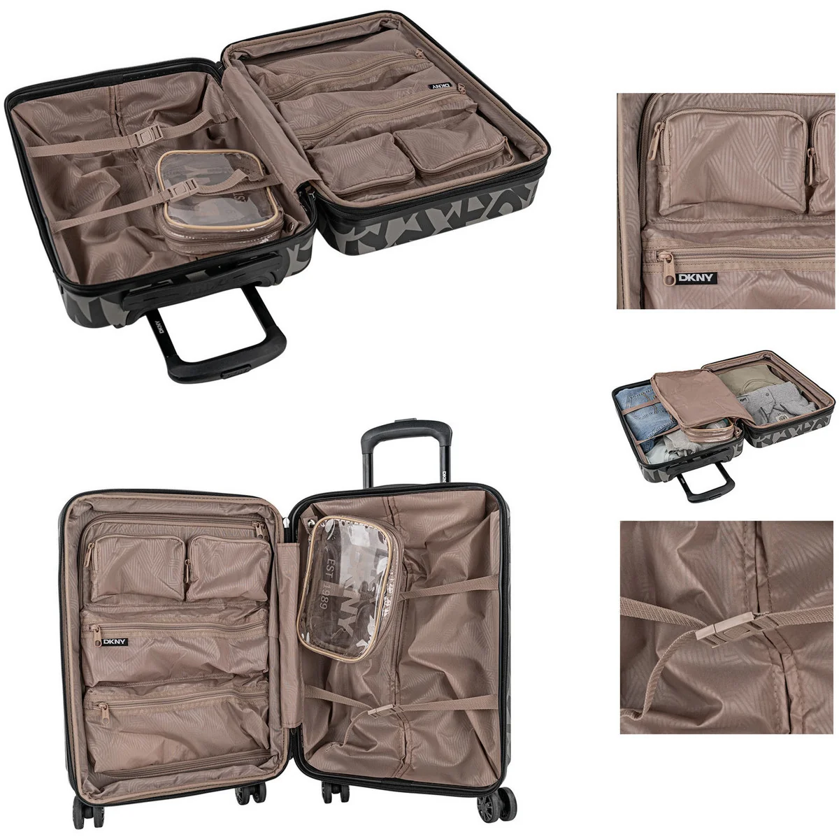 Maleta Cabina DKNY - 3100 Step & Repeat (55 x 36 x 23 cm) - Imagen 7
