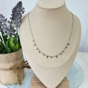 Collar mini cruces