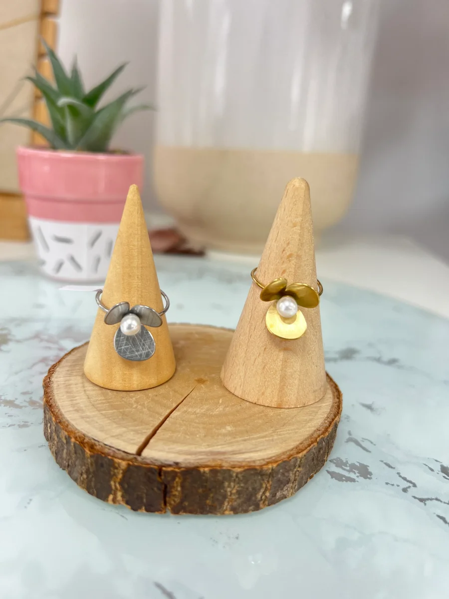 Anillo Flor de Trebol - Imagen 2