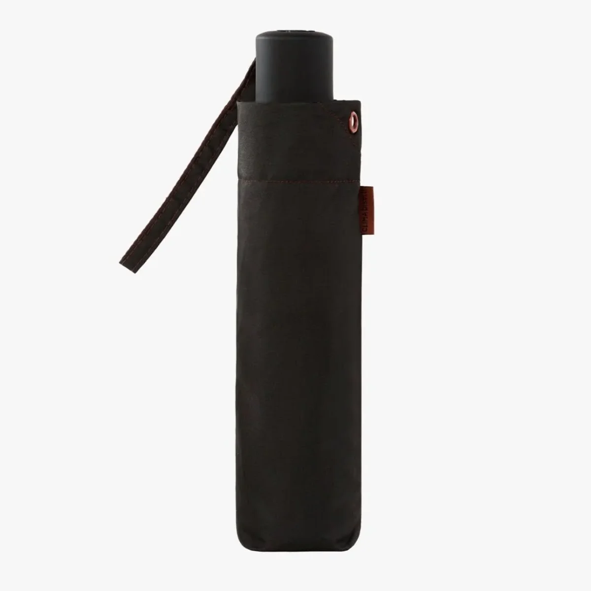 Paraguas plegable manual Bisetti Black-Brown - Imagen 2