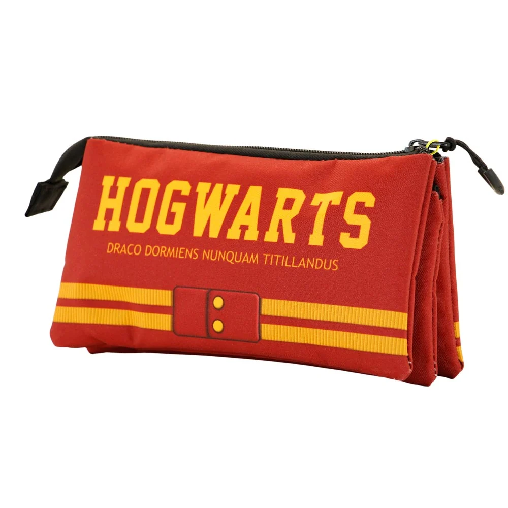 Harry Potter Gryffindor-Estuche Portatodo Triple, Rojo - Imagen 2