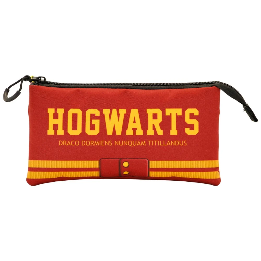 Harry Potter Gryffindor-Estuche Portatodo Triple, Rojo - Imagen 3