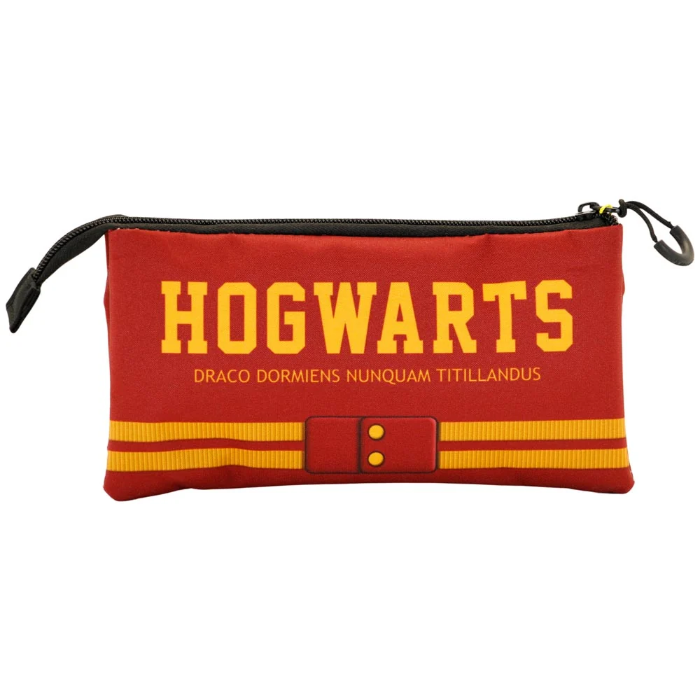 Harry Potter Gryffindor-Estuche Portatodo Triple, Rojo - Imagen 4
