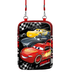 Disney Cars 3 Pole-Bandolera Tablet, Negro