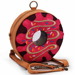 Oh My Pop! Popnut-Bolso-Mochila Ring, Rosa