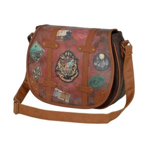 Harry Potter Railway-Bolso Muffin Grande, Marrón