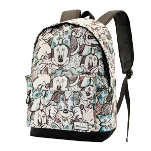 Disney Minnie Mouse Drawing-Mochila HS FAN 2.2, Gris