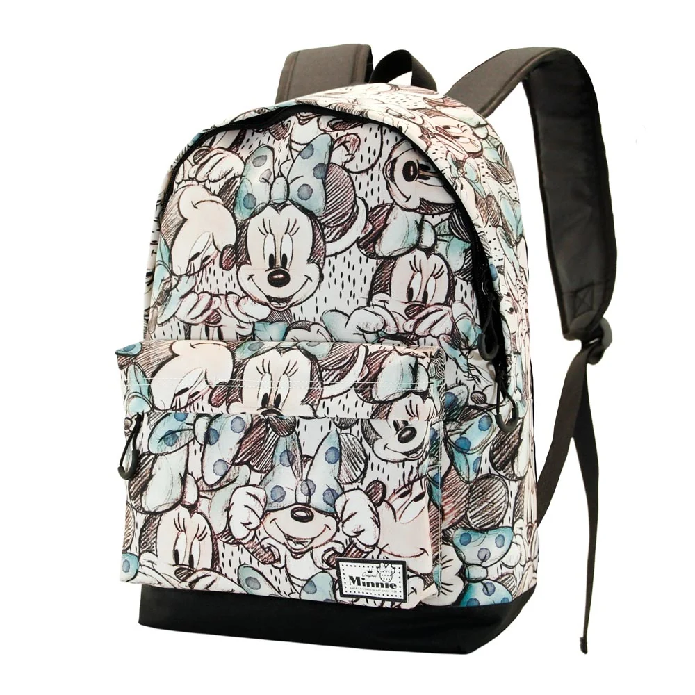 Disney Minnie Mouse Drawing-Mochila HS FAN 2.2, Gris
