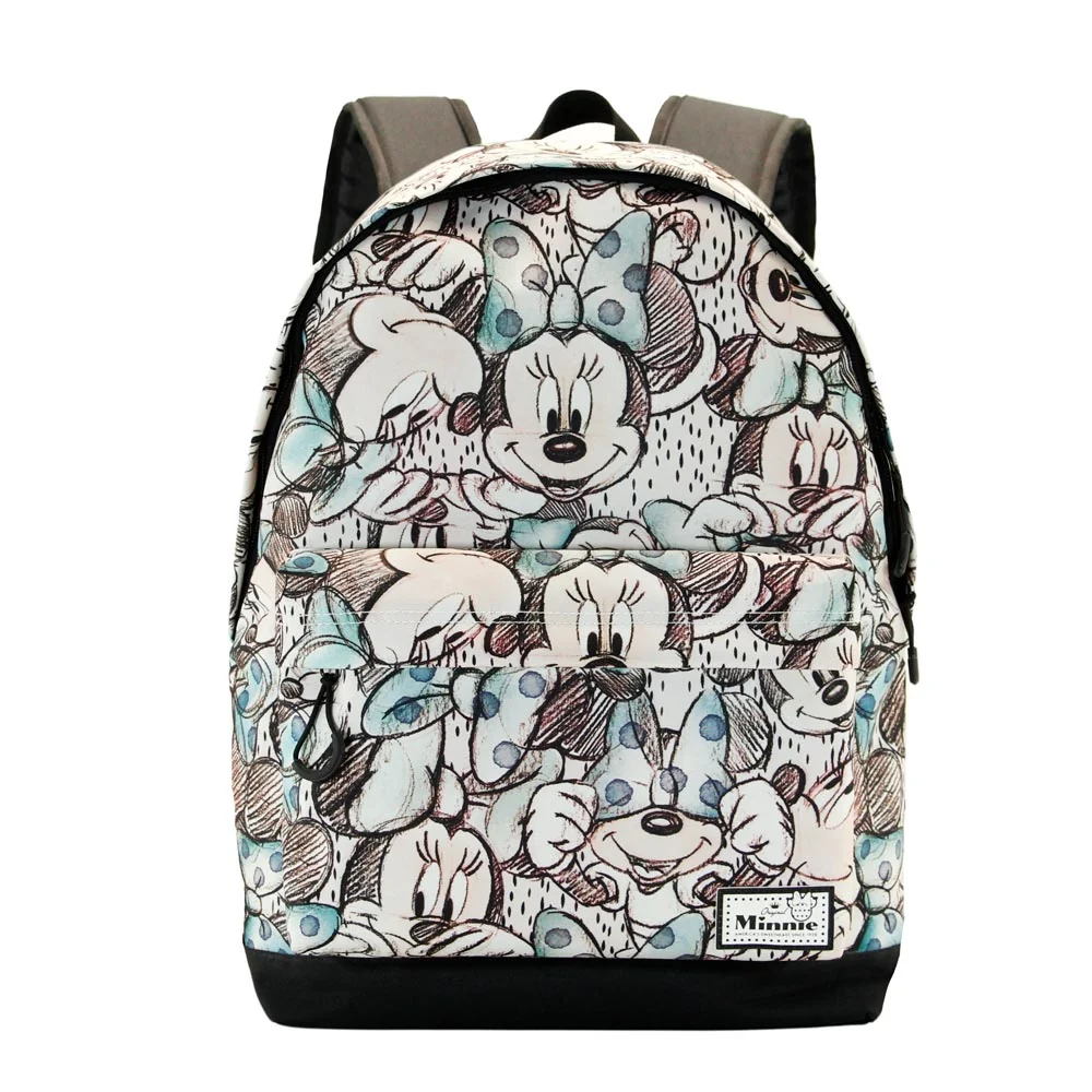 Disney Minnie Mouse Drawing-Mochila HS FAN 2.2, Gris - Imagen 3