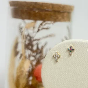 Pendientes Mini Cruz