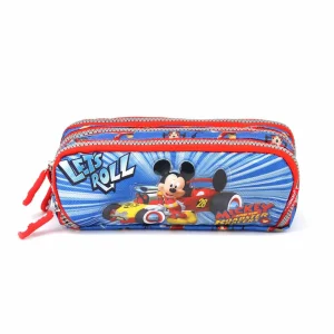Disney Mickey Mouse Racers-Estuche Portatodo Note, Azul