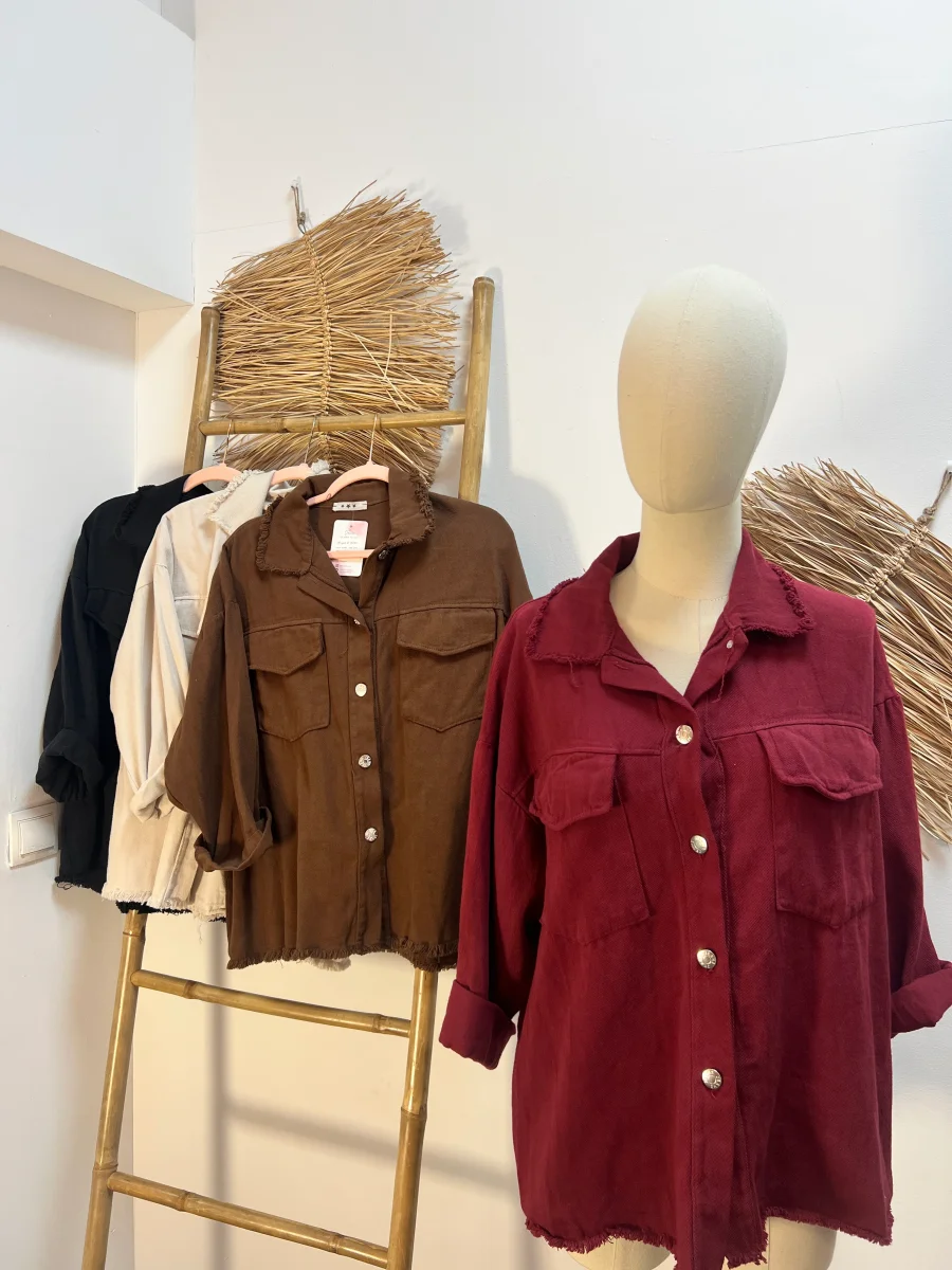 Chaqueta de jean casual