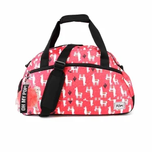Oh My Pop! Cuzco-Bolsa de Deporte Uptown, Rojo