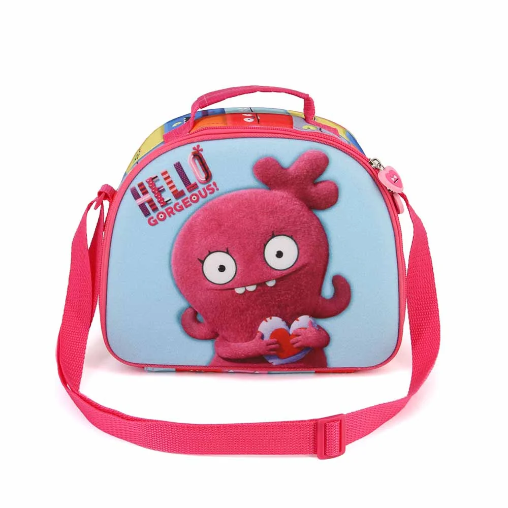 Ugly Dolls Heart-Bolsa Portamerienda 3D, Multicolor - Imagen 2