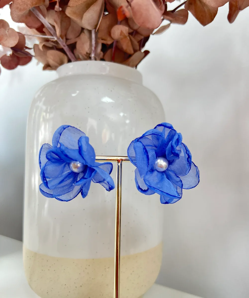Pendientes Flor Camila - Imagen 3