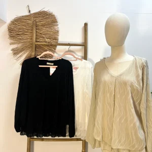 Blusa volante ondas