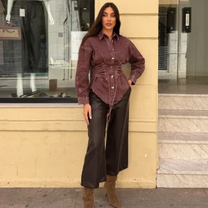 Pantalón chocolate
