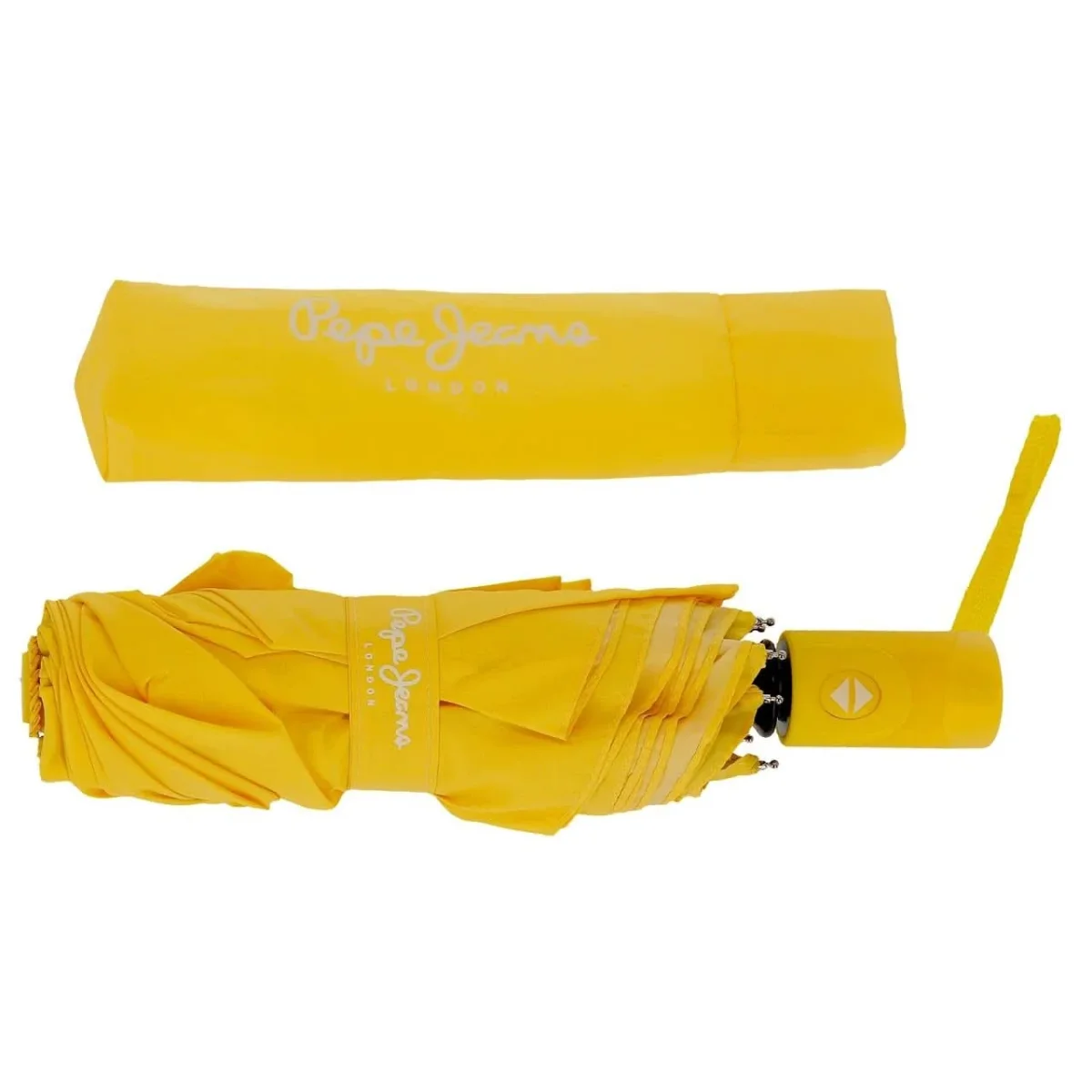 Paraguas plegable Doble Automático Pepe Jeans Luma Amarillo - Imagen 4