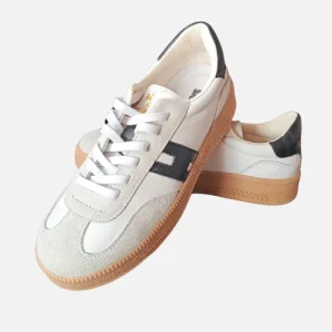 TENNIS EN CUERO BLANCO URBAN FLEX