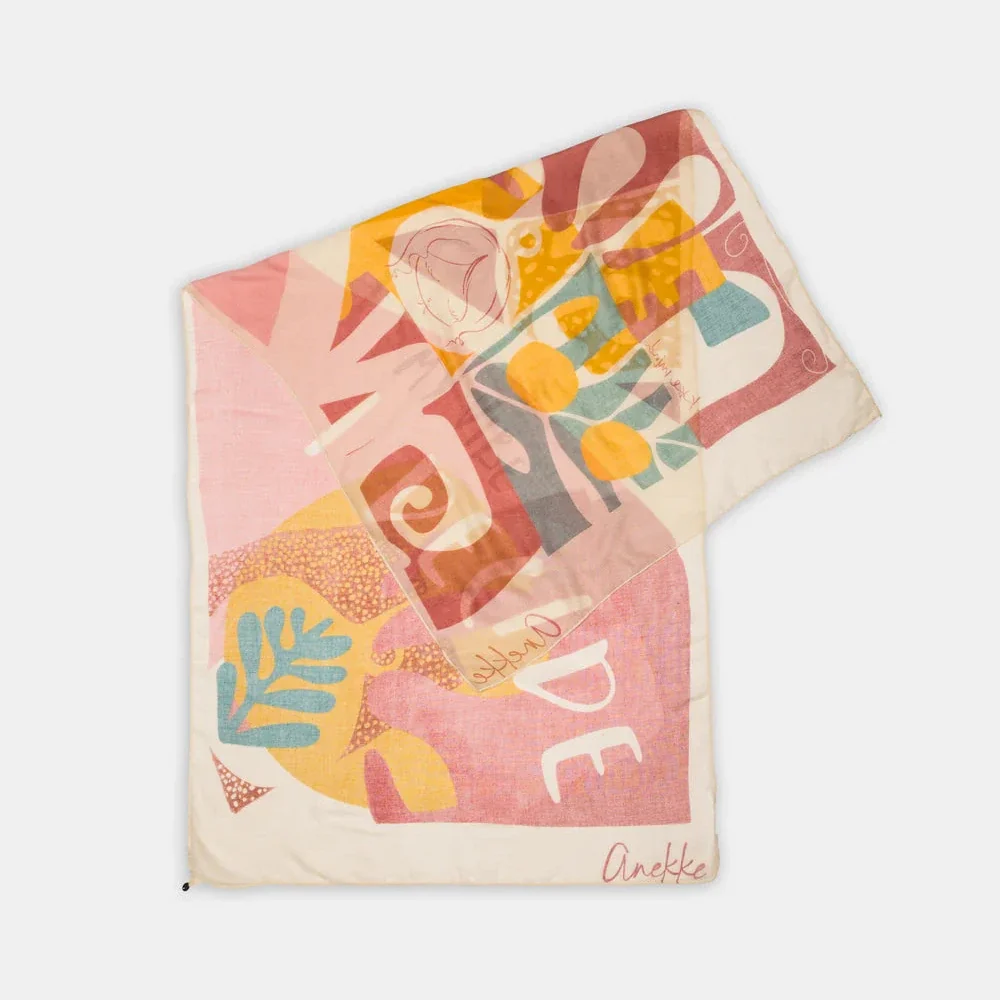 Pañuelo Anekke Muse Rosa - Imagen 2