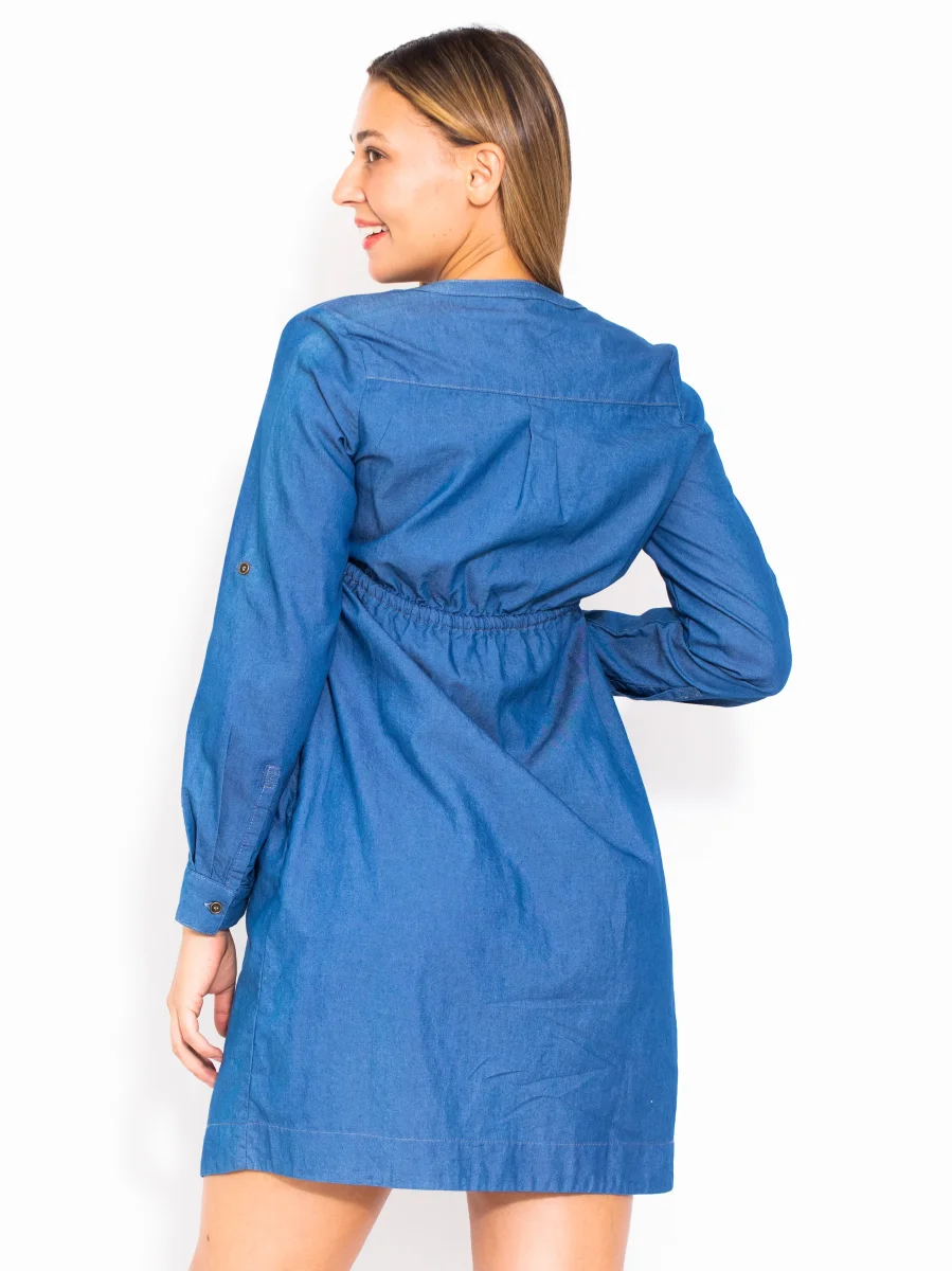 Vestido de Mezclilla Para Embarazadas - Imagen 4