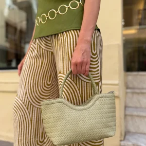 Bolso mini trenzado