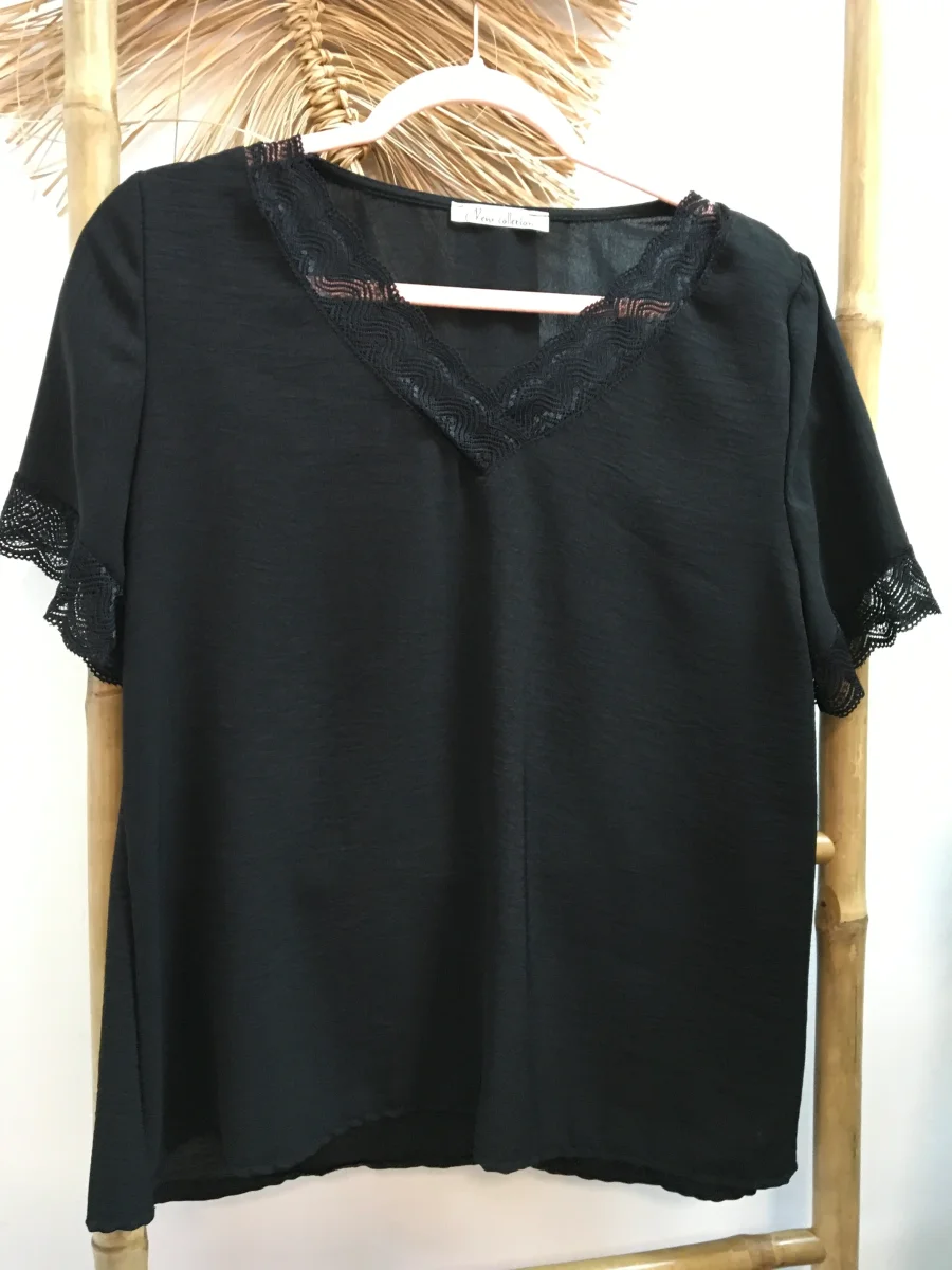 Camiseta encaje - Imagen 3