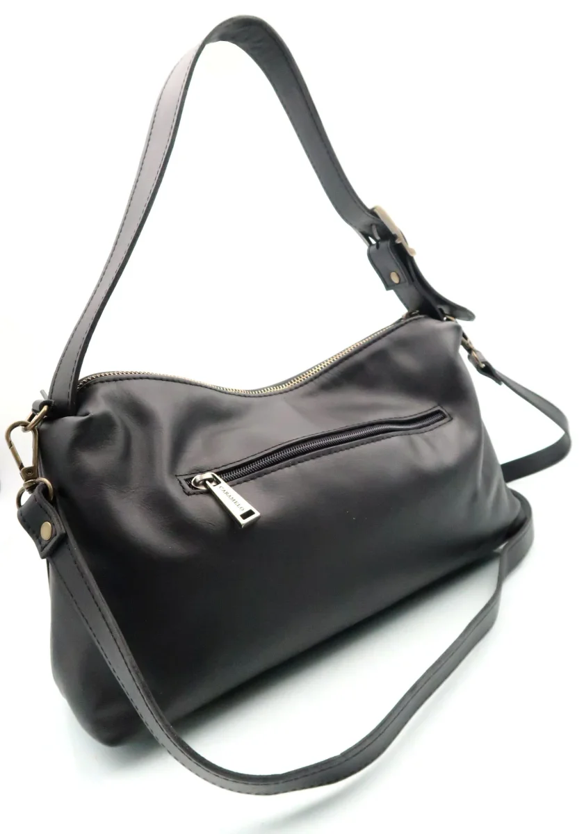 Bolso con Bandolera Piel Napa Caramelo Paris - Imagen 3