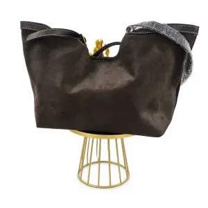 BOLSO SHOPPER MARRON