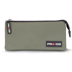 PRO-DG Khaki-Estuche Portatodo Triple HS, Verde Militar