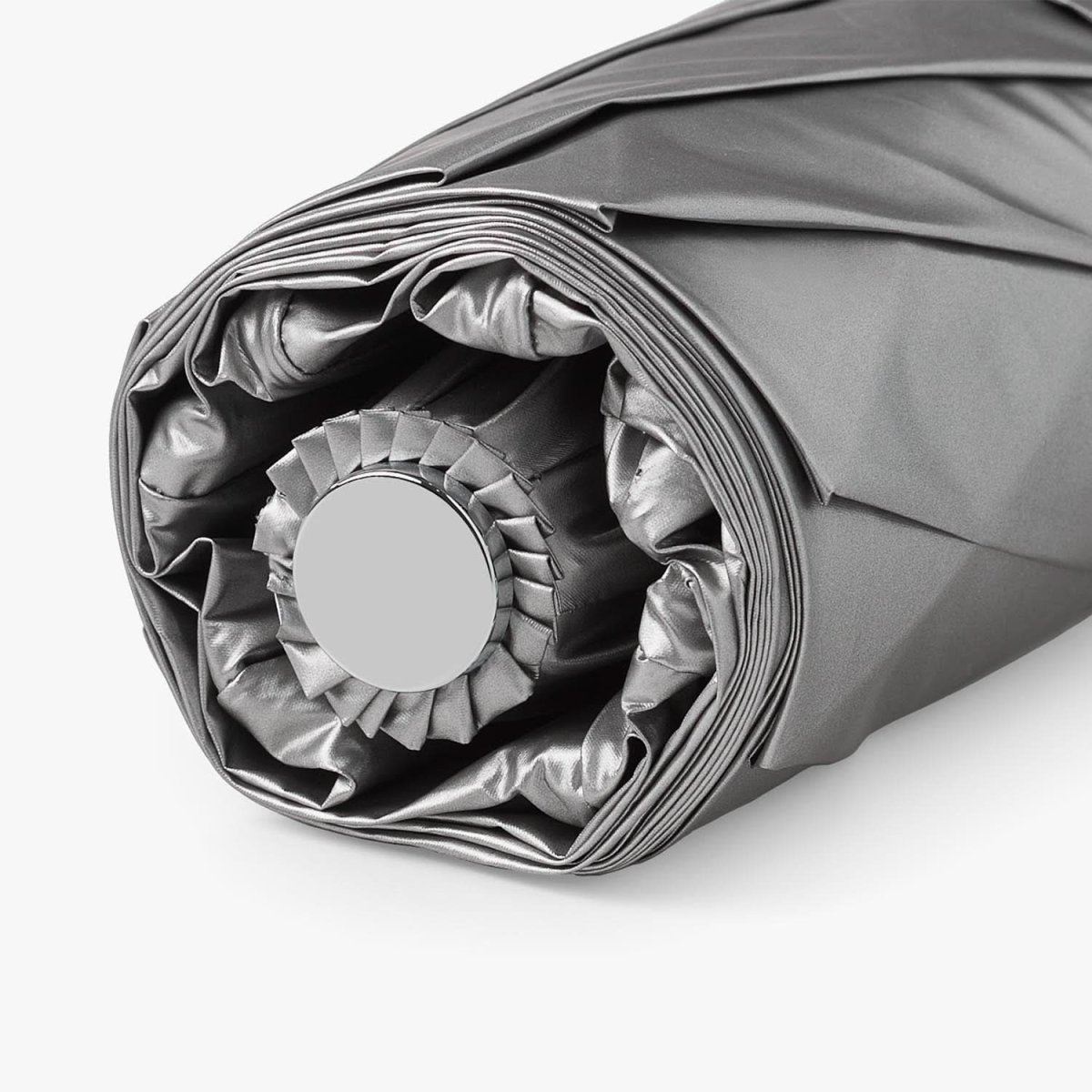 Paraguas plegable Automático Abre y Cierra M&P Metallize Silver - Imagen 5